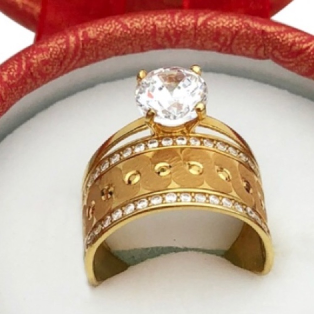 Genuine 21K Women’s Gold Ring